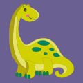 Dino amarillo