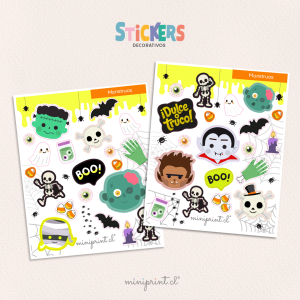Stickers decorativos Halloween 1 - Imagen 3