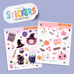 Stickers decorativos Halloween 2